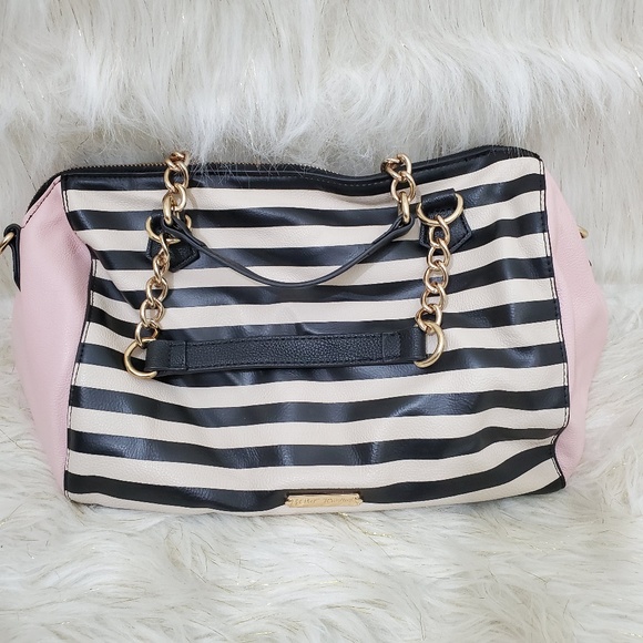 Betsey Johnson Handbags - Betsey Johnson striped purse